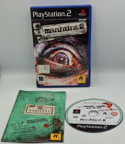 Manhunt ps2 playstation 2 - manhunt,