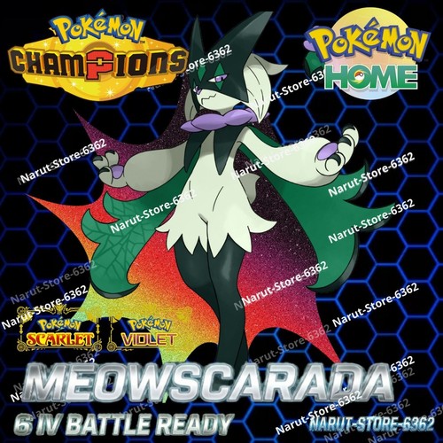 Meowscarada 6iv shiny - meowscarada🔥6iv,