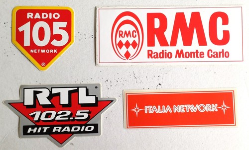 Adesivo sticker radio 105 - ,