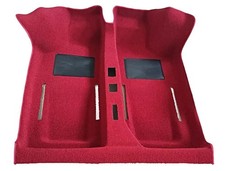 Tappeto Moquette Bouclé ROSSO