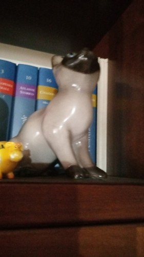 Statuina vintage gatto - statuina, /