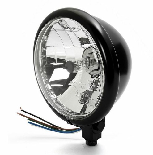 Faro anteriore moto nero - faro,