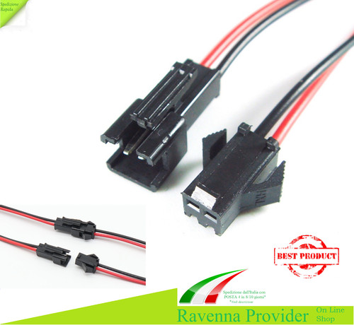 Connettore pin jst 2 - 2, poli