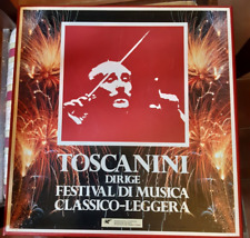 ARTURO TOSCANINI - FESTIVAL MUSICA CLASSICO-LEGGERA (COFANETTO 9 DISCHI LP 33'')
