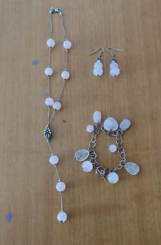 Parure set collana orecchini - parure,