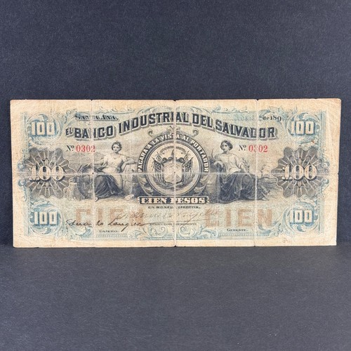 Salvador 100 pesos - -,