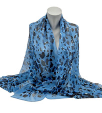 Sciarpa stola seta BURBERRY nuova autentica