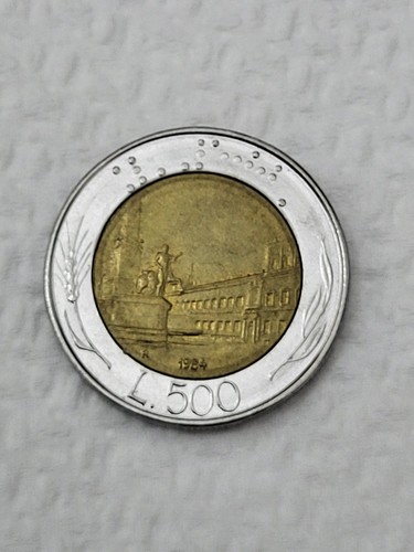 Moneta 500 lire rara - lire,