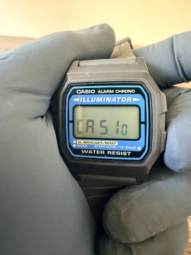 Classic black casio 105 - classic, f-105