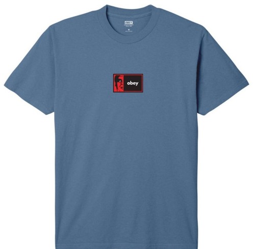 Shirt obey half icon pigment - half,