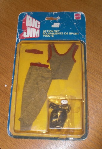 Big jim action set equipements - big,