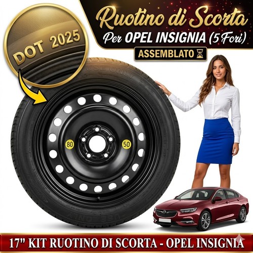 Ruotino scorta opel - ruotino, di