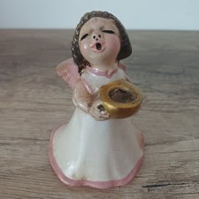 ANGELO THUN 10 cm COLORE ROSA BIANCO ORO VINTAGE VECCHIA PRODUZIONE ETICHE