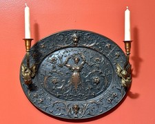 Targa ornamentale 1896 rame