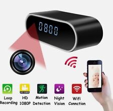 Orologio Telecamera Sorveglianza Digitale Sicurezza Sensore di Movimento HD1080p