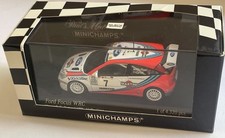 Modellino auto da rally McRae Ford Focus WRC Portogallo 1999 pressofuso Minichamp 998807 1:43