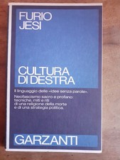 FURIO JESI - CULTURA DI DESTRA
