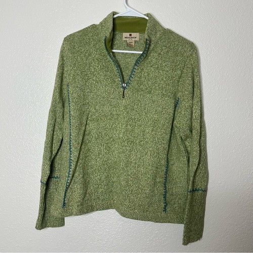 Maglione woolrich verde - woolrich, finto