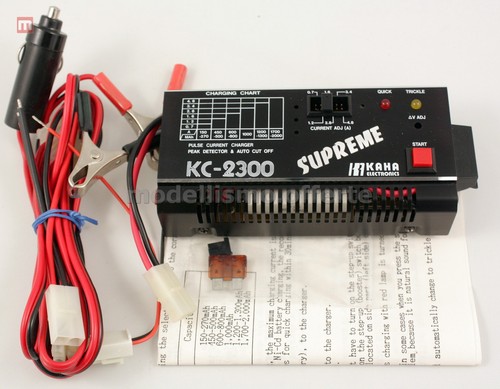 Supreme 2300 caricabatterie - kc-2300,