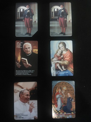 Schede telefoniche vaticano - telefoniche,
