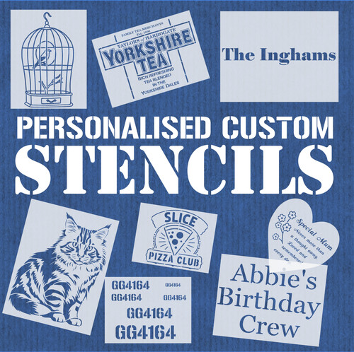 Stencil personalizzato design - stencil,