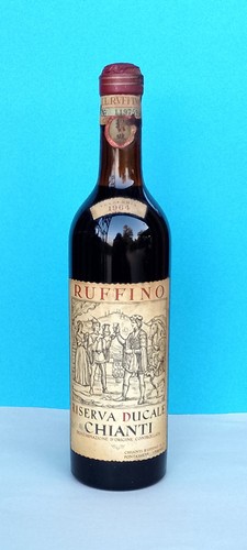 Bottiglia vino rufino - bottiglia,