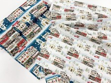 Tessuto Casette Natalizie