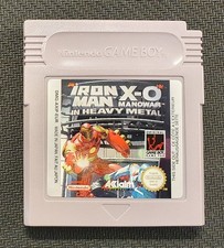 Vintage Nintendo Console Game Boy DMG-AXIP-EUR Iron Man X-O Manowar Heavy Metal