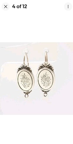 Orecchini antichi oro kt - in,