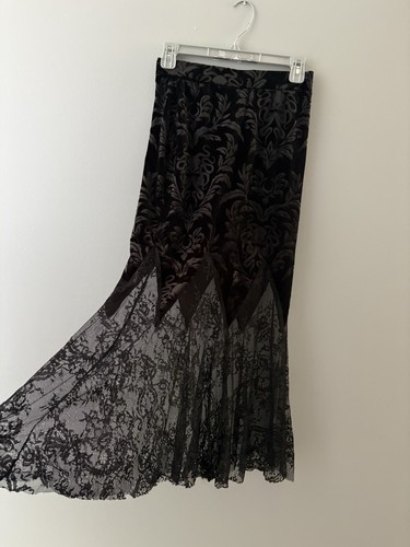 Maxi gonna tubino pizzo