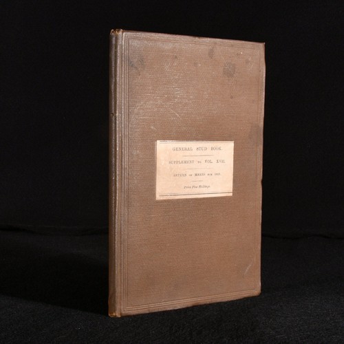 1893 the general stud - stud, book