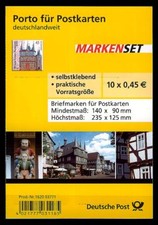 Libretti di francobolli MH 78**, municipio Frankenberg (10 x 2718)