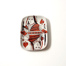 Svuotatasche ceramica vintage manifattura 3 Tre Felci Salerno no Ernestine Cossa