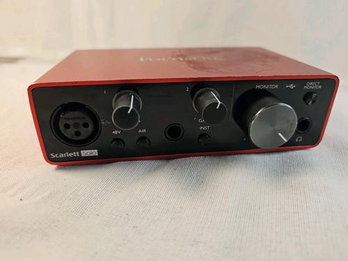 Focusrite scarlett solo - focusrite,