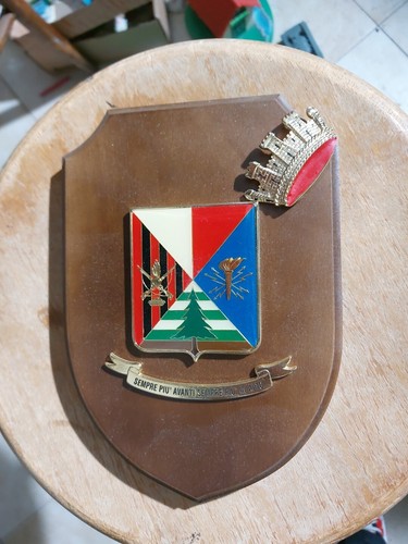 Crest metallo smaltato - crest,