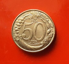 Lire 1996 errore due - 50,