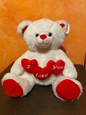 Peluche tre cuoricini i love