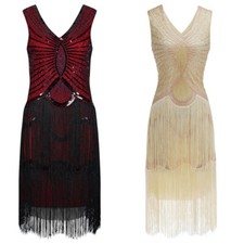 Costume scollo a V flapper