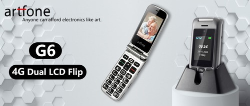 Telefono flip pulsanti grandi