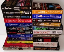 Tom Clancy Paperbacks Lot Of