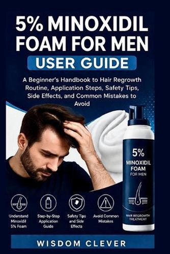 Minoxidil foam for men user - 5%,