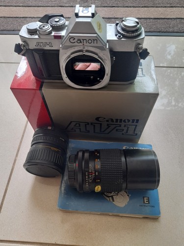 Fotocamera reflex canon - reflex, av1
