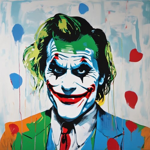 Omaggio joker ritratto xxl - joker,