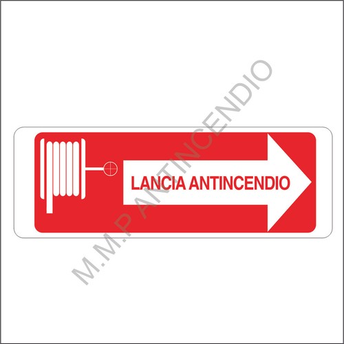 Cartello segnaletico lancia - cartello,