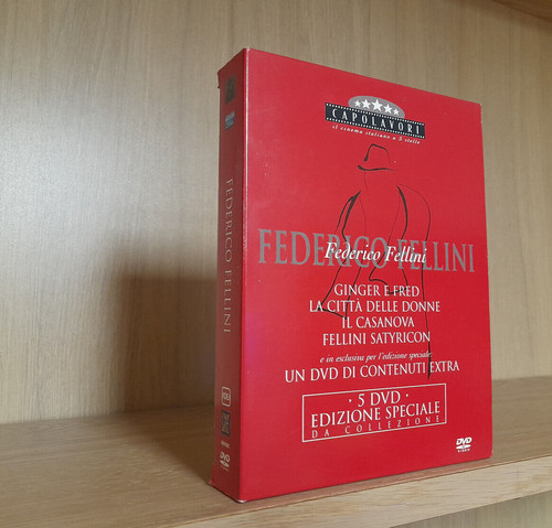 Federico fellini box 5 dvd - federico,