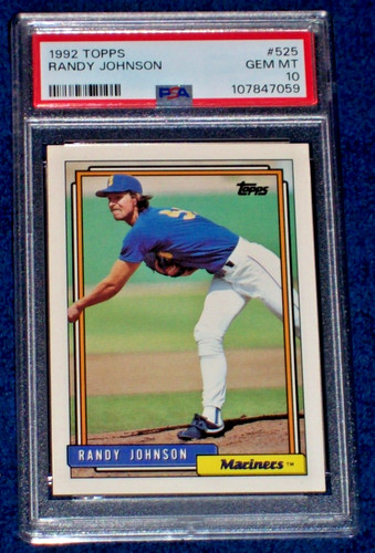 1992 randy johnson 525 - randy,