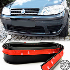 SPOILER Adesivo PER Fiat Punto Lama SOTTO PARAURTI o MINIGONNE Nero Flessibile