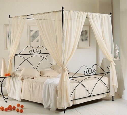 Letto ferro battuto sabrina - letto,