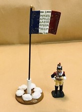 Toy Soldiers - GUARDIA IMPERIALE DI NAPOLEONE con BANDIERA - KING&COUNTRY - 1/35