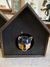 Casette Con Cane In Legno E